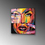 Wallity UV-846 Pintura Decorativa de Vidrio Templado Multicolor 50 x 50 cm